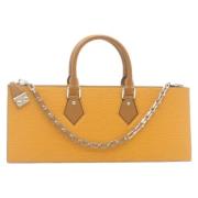 Louis Vuitton Vintage Pre-owned Laeder louis-vuitton-vskor Yellow, Dam