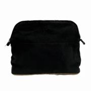 Hermès Vintage Pre-owned Canvas handvskor Black, Dam