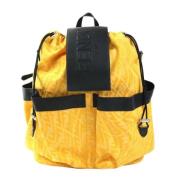 Fendi Vintage Pre-owned Canvas fendi-vskor Yellow, Dam