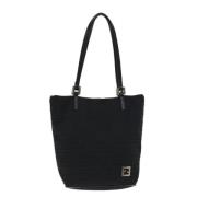 Fendi Vintage Pre-owned Canvas fendi-vskor Black, Dam