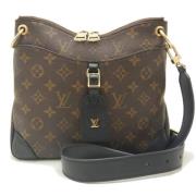 Louis Vuitton Vintage Pre-owned Canvas axelremsvskor Brown, Dam