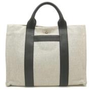 Hermès Vintage Pre-owned Canvas totevskor Beige, Dam