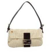 Fendi Vintage Pre-owned Canvas fendi-vskor Beige, Dam