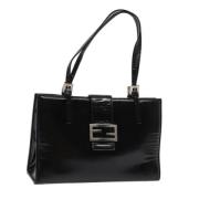 Fendi Vintage Pre-owned Tyg fendi-vskor Black, Dam