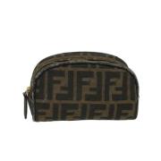 Fendi Vintage Pre-owned Canvas fendi-vskor Brown, Dam