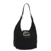 Fendi Vintage Pre-owned Nylon fendi-vskor Black, Dam