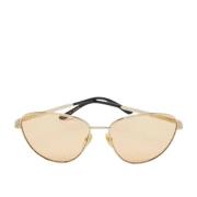 Gucci Vintage Pre-owned Acetat solglasgon Yellow, Dam