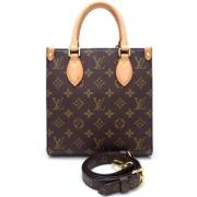 Louis Vuitton Vintage Pre-owned Canvas handvskor Brown, Dam