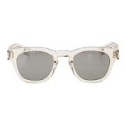 Saint Laurent Modernt Genomskinliga Solglasögon Sl746 Gray, Unisex