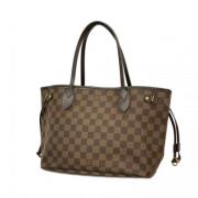 Louis Vuitton Vintage Pre-owned Tyg louis-vuitton-vskor Brown, Dam