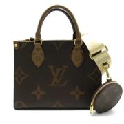 Louis Vuitton Vintage Pre-owned Canvas louis-vuitton-vskor Brown, Dam