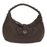 Fendi Vintage Pre-owned Laeder fendi-vskor Brown, Dam