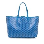 Goyard Vintage Pre-owned Tyg totevskor Blue, Dam