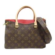 Louis Vuitton Vintage Pre-owned Canvas louis-vuitton-vskor Brown, Dam