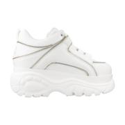 Buffalo Platform Sneakers White, Dam