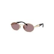 Prada PR 65Zs Zvn20I Sunglasses Yellow, Dam