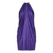 Tom Ford Lila Cocktail Miniklänning Aw24 Purple, Dam