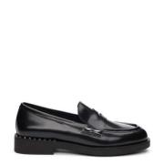 ASH Nitar Läder Loafers Black, Dam