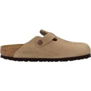 Birkenstock Leopardmönstrade Mules Brown, Dam