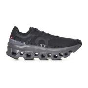 On Running Svarta Sneakers med Cloud Tech Logo Black, Herr