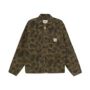 Carhartt Wip Camouflage Canvas Jacka med Bröstficka Green, Herr