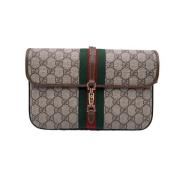 Gucci Vintage Pre-owned Laeder gucci-vskor Beige, Dam