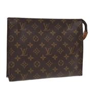 Louis Vuitton Vintage Pre-owned Canvas louis-vuitton-vskor Brown, Dam