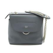 Fendi Vintage Pre-owned Laeder ryggsckar Gray, Dam