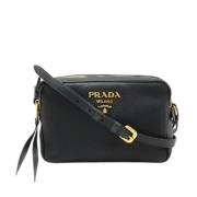 Prada Vintage Pre-owned Laeder prada-vskor Black, Dam