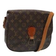 Louis Vuitton Vintage Pre-owned Canvas louis-vuitton-vskor Brown, Dam