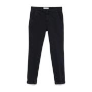 Briglia Modernt Slim-Fit Byxor för Män Black, Herr