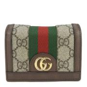 Gucci Vintage Pre-owned Canvas plnbcker Beige, Dam