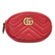 Gucci Vintage Pre-owned Laeder gucci-vskor Red, Dam