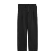 A Paper Kid Svarta Oversized Sweatpants Black, Herr