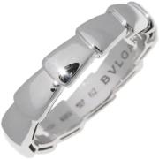 Bvlgari Vintage Pre-owned Metall ringar Gray, Dam