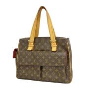 Louis Vuitton Vintage Pre-owned Canvas louis-vuitton-vskor Brown, Dam