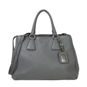 Prada Vintage Pre-owned Laeder prada-vskor Gray, Dam