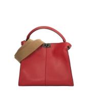 Fendi Vintage Pre-owned Laeder fendi-vskor Red, Dam