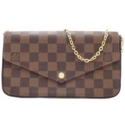 Louis Vuitton Vintage Pre-owned Canvas plnbcker Brown, Dam