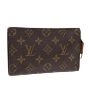 Louis Vuitton Vintage Pre-owned Canvas necessrer Brown, Dam