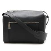 Bottega Veneta Vintage Pre-owned Laeder axelremsvskor Black, Dam