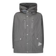 And Wander Fishtail Octa Coat Gray, Herr