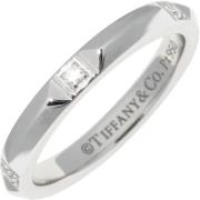 Tiffany & Co. Pre-owned Pre-owned Metall ringar Gray, Dam