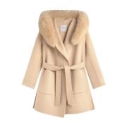 Ermanno Scervino Acacia Kappa i Miele Färg Beige, Dam