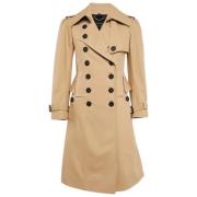 Burberry Vintage Pre-owned Bomull ytterklder Brown, Dam