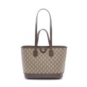 Gucci Vintage Pre-owned Laeder gucci-vskor Beige, Dam