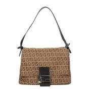 Fendi Vintage Pre-owned Canvas fendi-vskor Brown, Dam