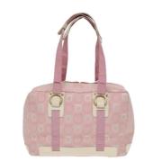 Salvatore Ferragamo Pre-owned Pre-owned Canvas totevskor Pink, Dam