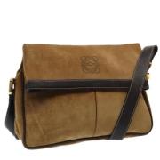 Loewe Pre-owned Pre-owned Mocka axelremsvskor Brown, Dam