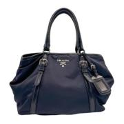 Prada Vintage Pre-owned Laeder prada-vskor Blue, Dam